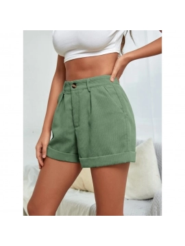 Short Alfaiataria Verde